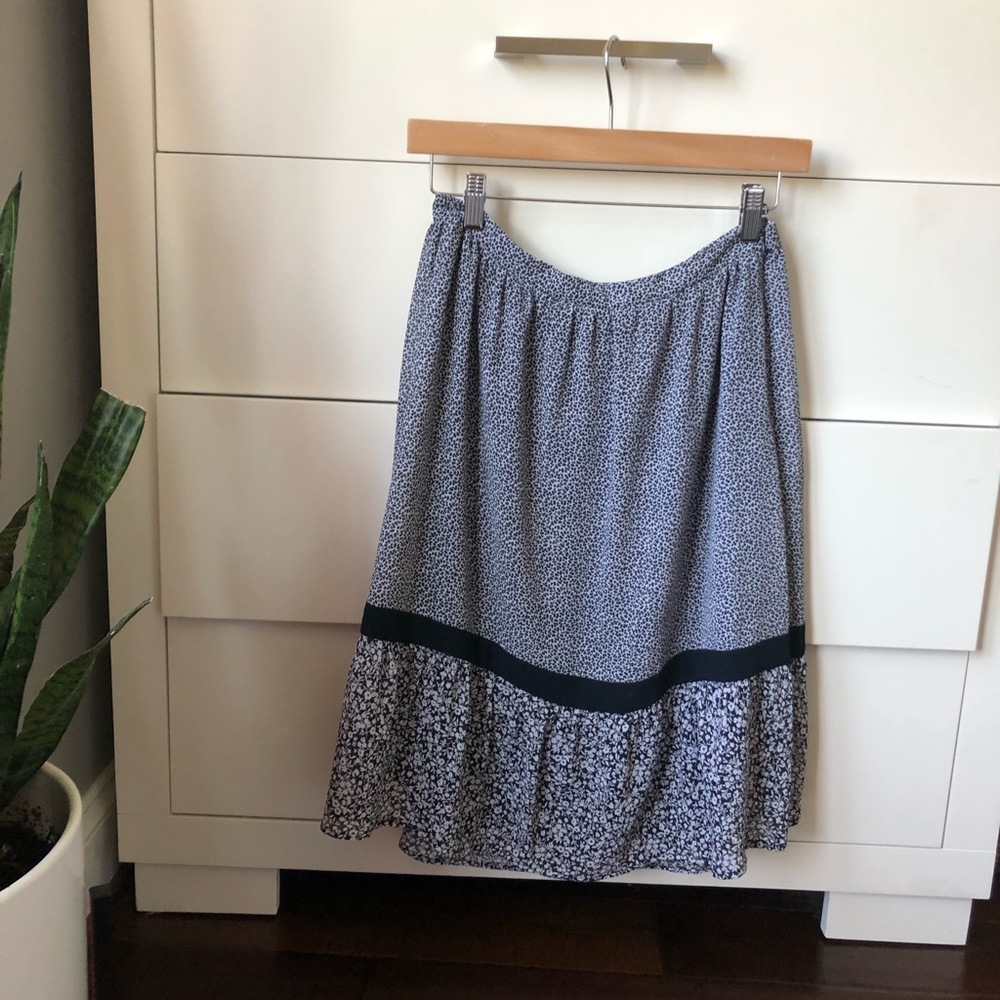 Michael Kors Chiffon Midi Skirt